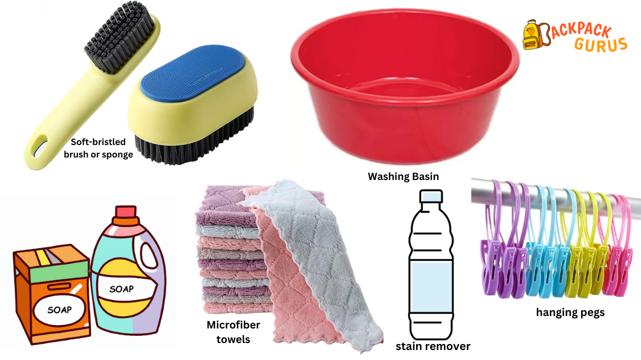 Essential Items Needed for Washing your Pottery Barn Backpack