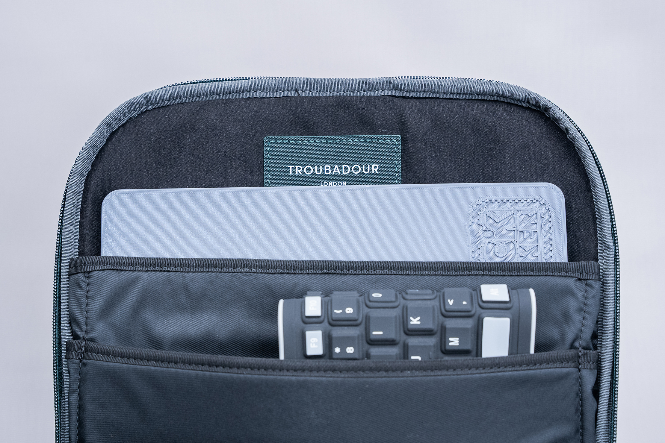 Troubadour Apex Backpack laptop compartment size